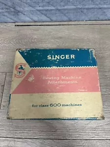 Attacchi macchina da cucire vintage Singer per macchine classe 600 / #161794 - E8 - Foto 1 di 8
