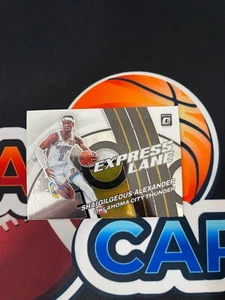 2021-22 Donruss Optic Express Lane Shai Gilgeous-Alexander No. 17 Thunder - Picture 1 of 2
