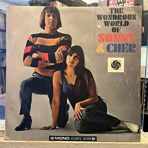 [ROCK/POP]~VG LP~SONNY & CHER~The Wonderous World Of~[1966~ATLANTIC]~UK IMPORT~ - Picture 1 of 5