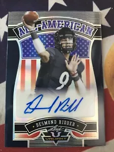 2022 Leaf Valiant Desmond Ridder All American Auto RC 18/20 - Picture 1 of 3