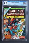 GIANT-SIZE SUPER-HEROES #1 Spider-Man vs MAN-WOLF,MORBIUS 1974 Gil Kane CGC 8.5