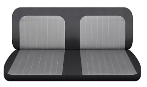 Truck seat covers fits 1988-1994 Chevy C/K 1500 pickup Front bench, No headrest - Foto 1 di 8