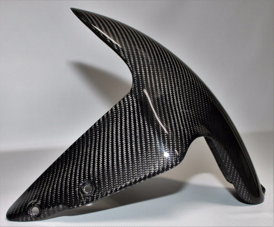 Ducati 848, 1098, 1198 (07-13) ST2, ST3, ST4 (00-07) Front Fender - Carbon Fiber - Image 1 of 4