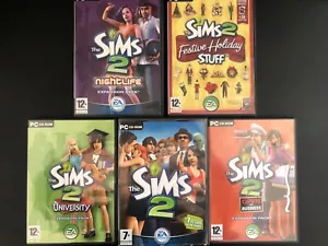 Lotto The Sims 2 + Open for business + University + Night Life + Holiday PC - Imagen 1 de 2