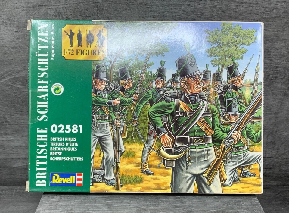 Revell Napoleonic Wars 2581 British Rifles 1/72 Plastic Soldiers Still Sealed - Image 1 of 1