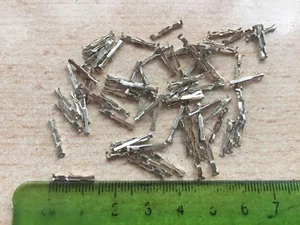 Crimpklemme Kontakt Buchse 0,08mm² bis 0,2mm² 28AWG bis 24AWG 100 Stück Z2465 - Bild 1 von 2