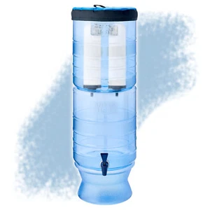New Berkey Light with Two 9″ Super Sterasyl White Ceramic Filters - Picture 1 of 2
