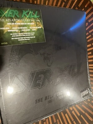 OVERKILL The Atlantic Years (1986-1994) Boxset Vinyl Records 2021 Thrash Box New - Image 1 of 4