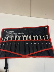 14 Pcs Ratcheting Combination Wrench SAE/Metric, Flex-Head Wrench SAE 5/16"-1... - Picture 1 of 5