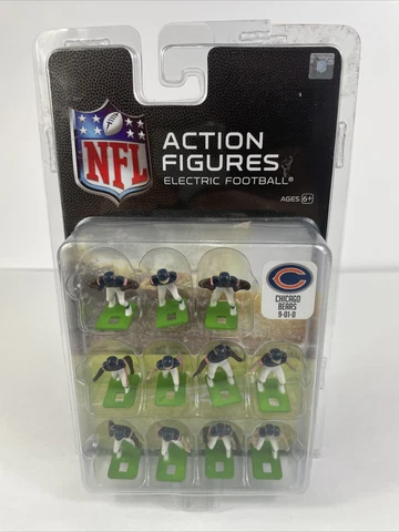 NFL Tudor Electric Football Action Figures -Chicago Bears - NIP - 9-01-D Cover