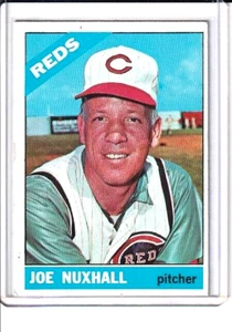 Joe Nuxhall - Cincinnati Reds - 1966 Topps Baseballkarte #483 - Bild 1 von 2