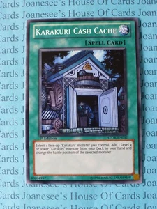 Karakuri Cash Cache STOR-EN052 Common Yu-Gi-Oh Card English 1st Edition New - Picture 1 of 3