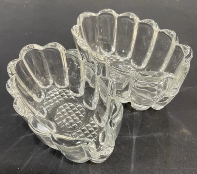 2 soportes para utensilios de buffet de cristal Princess House Royal Highlights tenedor cuchara reposapiés Foto 1 de 2