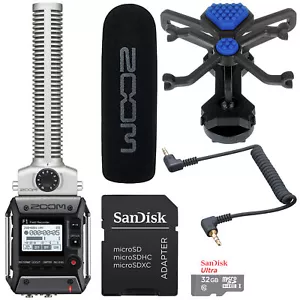 Grabadora de campo portátil Zoom F1-SP 2 entradas/2 pistas + tarjeta ultra microSDHC de 32 GB - Imagen 1 de 9