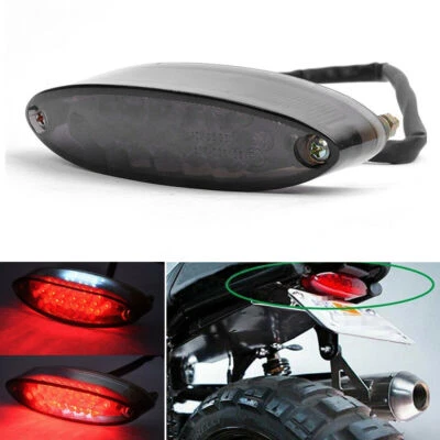 Luz trasera de freno universal 12V 28LED para motocicleta luz de matrícula Foto 1 de 4