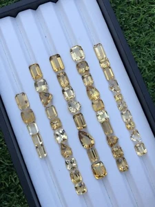 114.90 Carat Beautiful Fancy Cut Citrine lot from Brazil For Jewelry - Picture 1 of 8