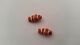 2 Peruvian Ceramic MINI CUTE Clownfish Earring Beads DIY Charm