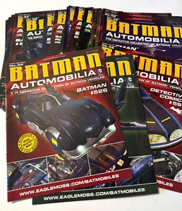 33x Eaglemoss BATMAN Automobilia MAGAZINES ONLY - Picture 1 of 1