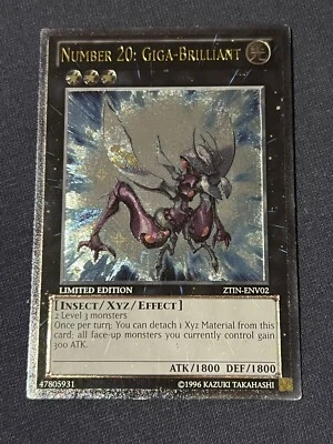 Yu-Gi-Oh! - Number 20: Giga-Brilliant - Ultimate Rare - NM - Bild 1 von 2