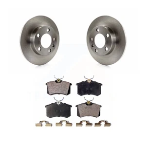 Rear Metallic Brake Pad Rotor Kit for 2007-2009 Volkswagen Jetta City - Picture 1 of 7