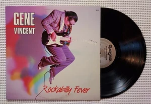 GENE VINCENT Rockabilly Fever Orig '82 QUICKSILVER • INTERMEDIA Vinyl LP VG++ - Picture 1 of 1