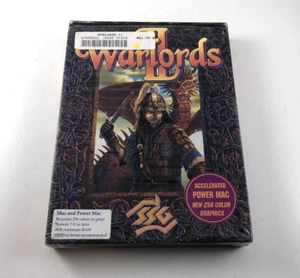 WARLORDS II: Mac / Power Mac 3,5" Floppy Vintage Big Box SSG - Foto 1 di 9