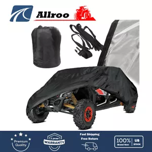 For Can-Am Maverick X3 Max R Turbo SxS Utility Vehicle Cover Storage Waterproof - Picture 1 of 11