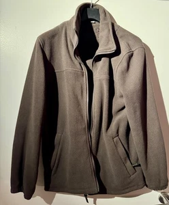 Fleecejacke Olive / Grün Gr. L - Jagdjacke - Angeljacke Fleece von Hubertus - Bild 1 von 5