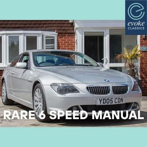 BMW 645Ci Coupe 2dr Silver 2005 Manual - Picture 1 of 24