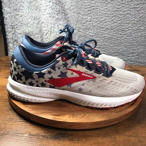 Brooks Launch 6 Herren 10.5D Old Glory Stars & Stripes Americana Fitnessstudio Laufen Turnschuhe - Bild 1 von 16