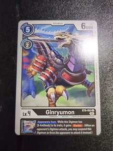 Digimon CCG Ginryumon BT8-063 regolare - Foto 1 di 1