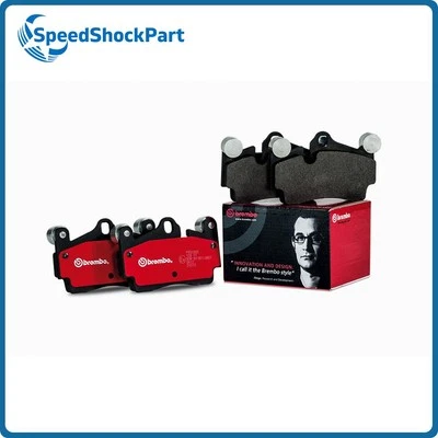 Juego de pastillas de freno de disco delanteras Brembo para 1986 1987 1988-1991 Mercedes-Benz 560SEC Foto 1 de 4