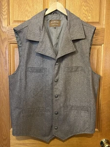 Chaleco de trabajo BS43 Forge marrón mezcla de lana para hombre 3XL - Imagen 1 de 4