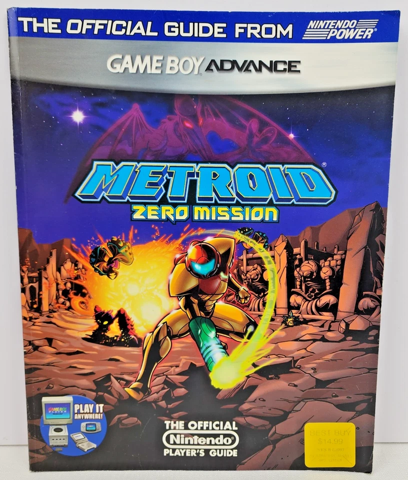 Nintendo Power Metroid: Zero Mission Gameboy Advance GBA Official Strategy Guide - Image 1 of 4