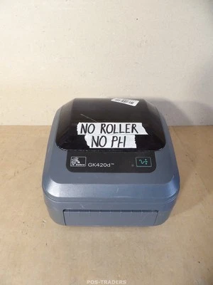 Zebra GK420d stampante termica diretta per codici a barre per etichette paral... - Immagine 1 di 4