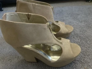 Carlos Santana Platforms Size 8 - Picture 1 of 8