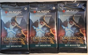3x Il Signore degli Anelli: Racconti della Terra di Mezzo Set Booster Packs - Foto 1 di 2