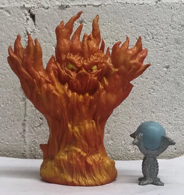 Advanced Dungeons & Dragons Fire Elemental Crystal Ball TSR LJN Completo AD&D Foto 1 de 2