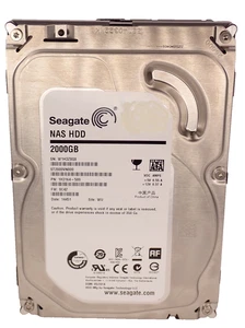 Seagate 2TB NAS HDD ST2000VN000 1H3164-500 3.5" SATA IronWolf Tested - Picture 1 of 3