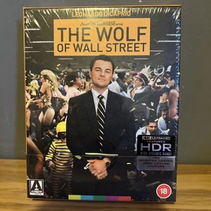 WOLF OF WALL STREET 4K ULTRA HD BLU-RAY ARROW LIMITED EDITION New and Sealed. - Picture 1 of 7