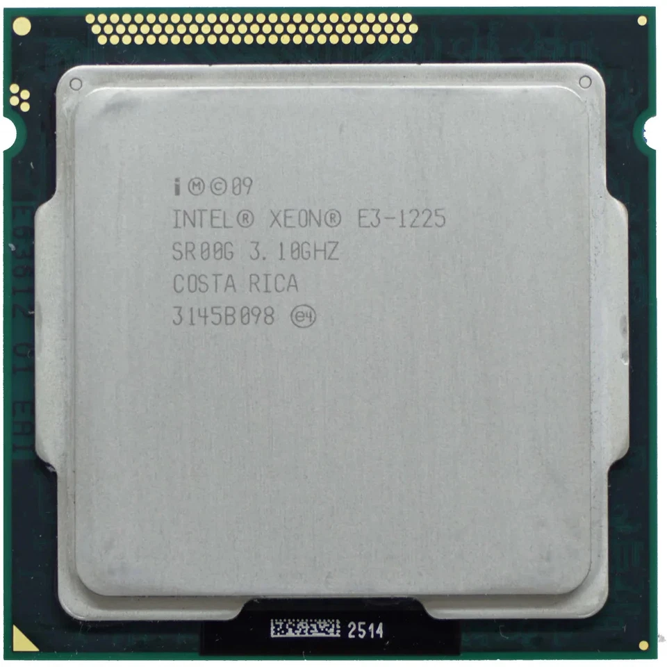 Intel Xeon E3-1225-V1 (SR00G) 3.10GHz 4-Core LGA1155 CPU - Image 1 of 1