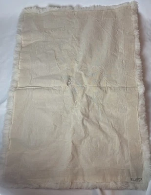 Rare Rectangle Alpaca Fur Wall Hanging Giraffe Made In Peru 30”x45” Sculpted Fur - Image 1 of 4