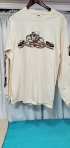 Harley Davidson Long Sl. Uomo Camicia Taglia Media Matthews Harley Fresno, CA Nuova - Foto 1 di 9