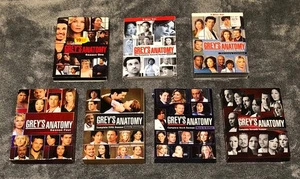 Greys Anatomy Complete Seasons 1-7 Season 1 2 3 4 5 6 7 DVD Set FREE SHIPPING! - Foto 1 di 5