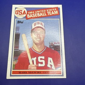 1985 Topps #401 Mark Mcgwire Sharp Centered 70 Homer Season 583 Homers Bash Bro - Picture 1 of 16