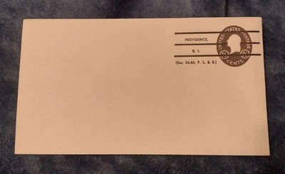 United States Pre cancelled Envelope With Washington From Providence R.I. - Image 1 of 3