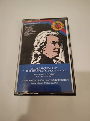 Jean Cluade Malgoire - Mozart Requiem Cassette *Tested* Three Church Sonatas - Image 1 of 3