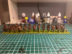 War Lord Games Black Powder O'Er the Hills and Far Away British Veterans Painted - Picture 1 of 16