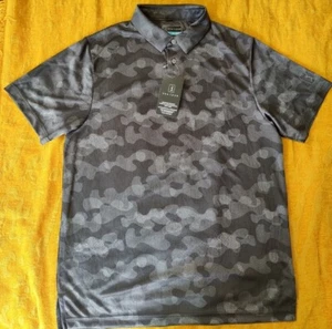 Neu mit Etikett NEU PGA TOUR Herren Polo Golf Shirt grau Größe M Stil PVKSC0H8SA. - Bild 1 von 8
