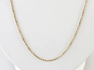 24" Gold Rope Chain 14K Yellow Gold 4.1g (AM1077219) - Picture 1 of 6